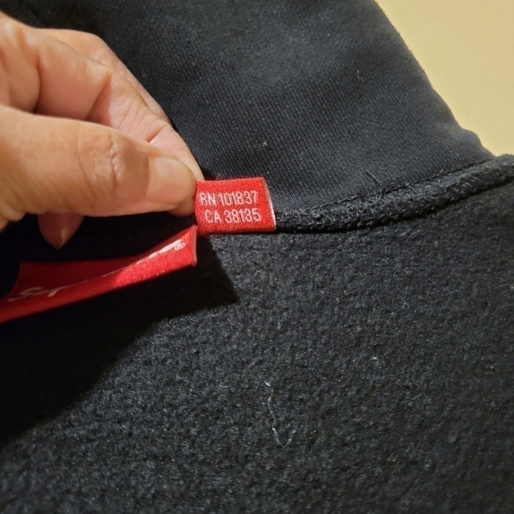 Supreme Split Old English hoodie black/brown size small. - Picture 7 of 9